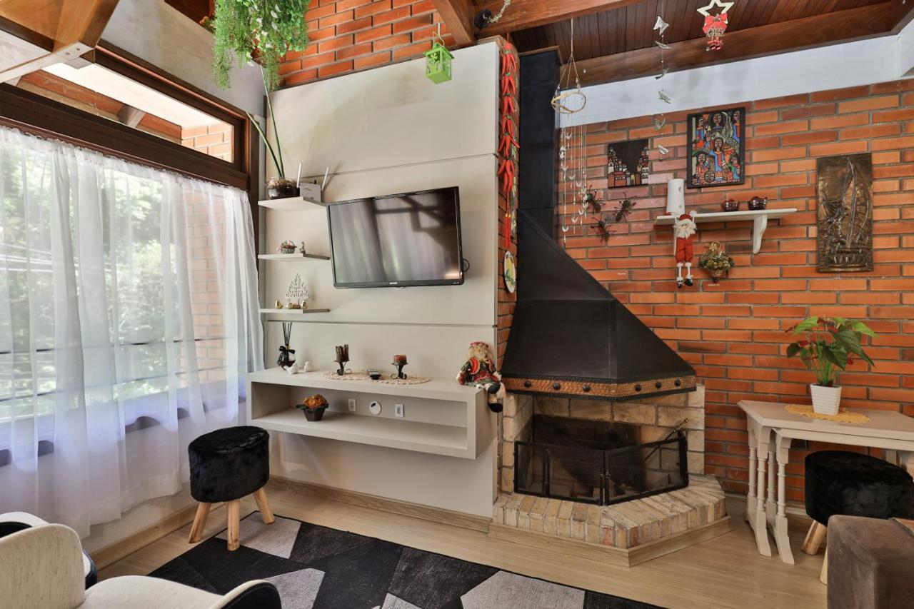 Duplex Tranquilo Pertinho Do Lago グラマド エクステリア 写真