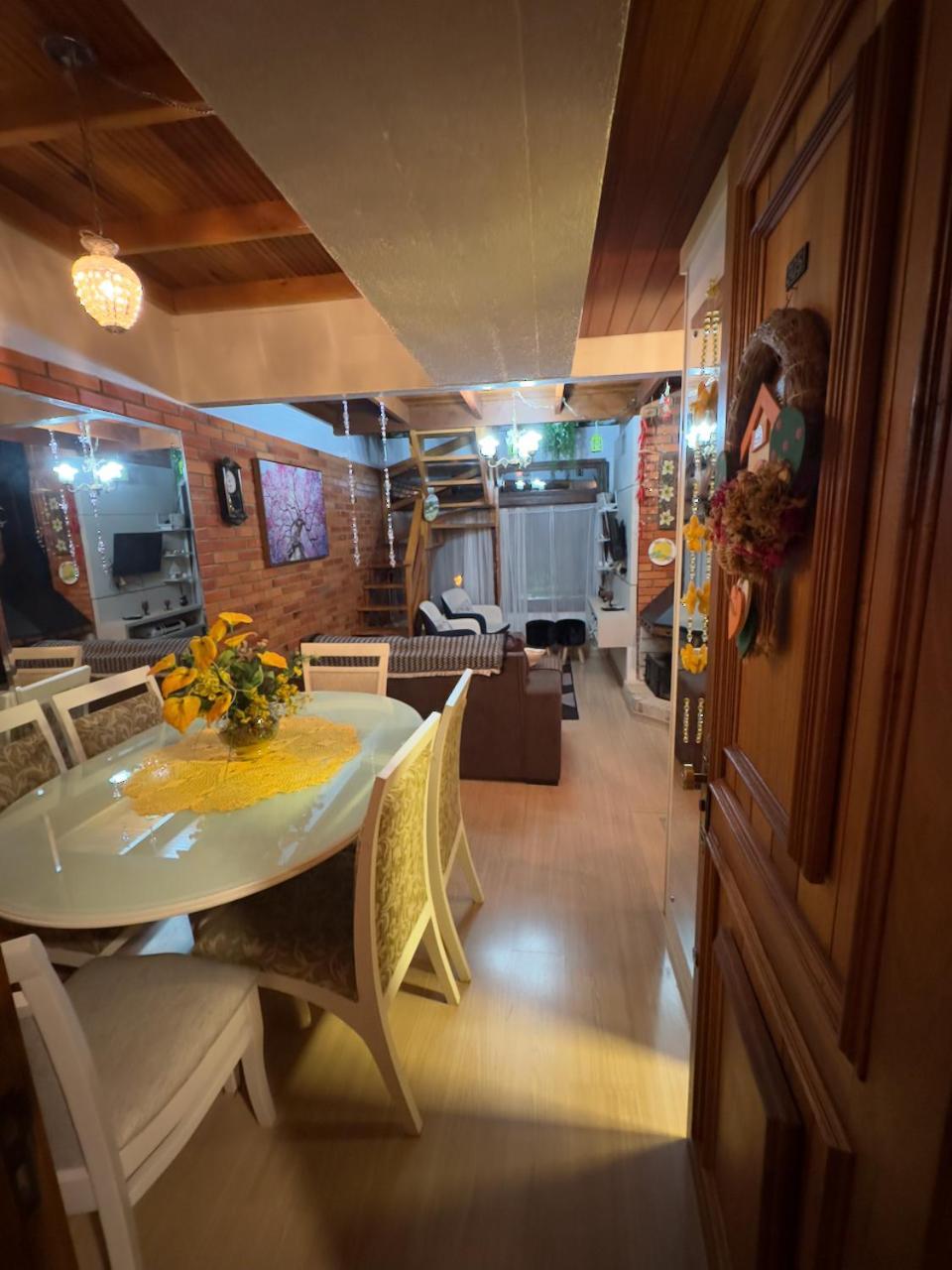 Duplex Tranquilo Pertinho Do Lago グラマド エクステリア 写真